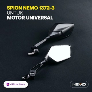 กระจกมองหลัง NEMO1372 เลนส์ไม่หลอกตา Nmax / Click / ADV / Xm…