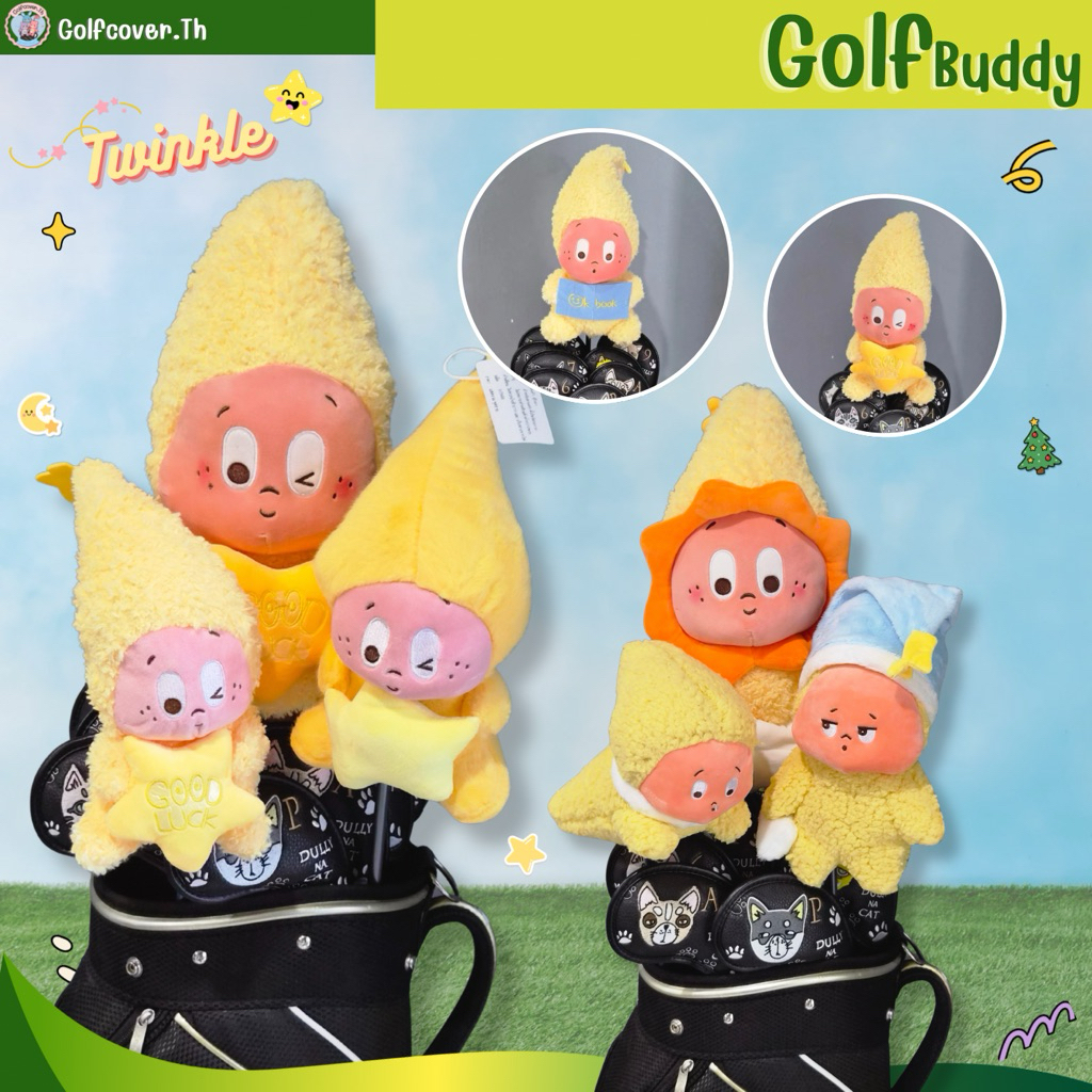 ตุ๊กตาหัวไม้กอล์ฟ cover ไม้กอล์ฟ Driver cover (Twinkle) ทวิงเคิล งานแฟชั่น