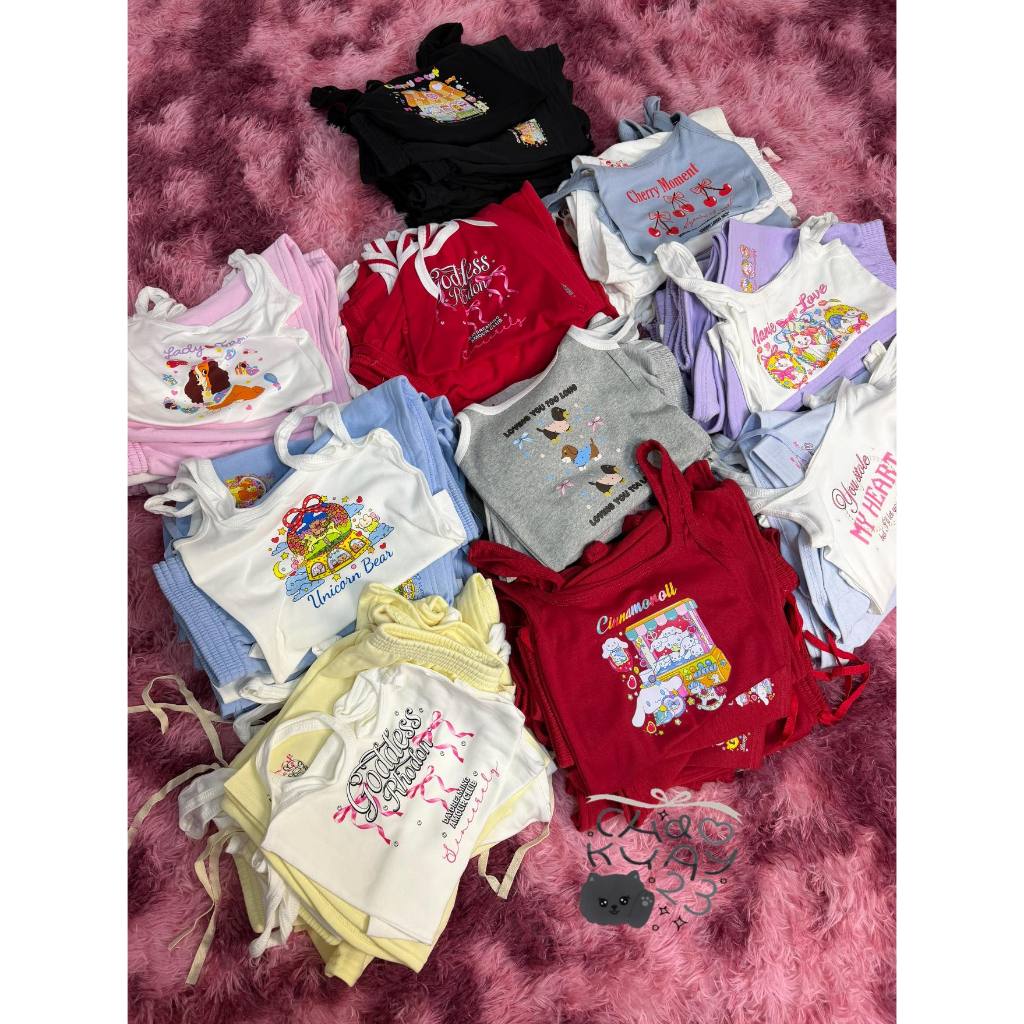 ชุดเซ็ต เสื้อ+กางเกง งานคละ ราคาหลักสิบ ❤️✨