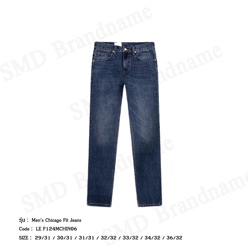 Lee กางเกงยีนส์ผู้ชาย รุ่น Men's Chicago Fit Jeans Code: LE F124MCHIN06