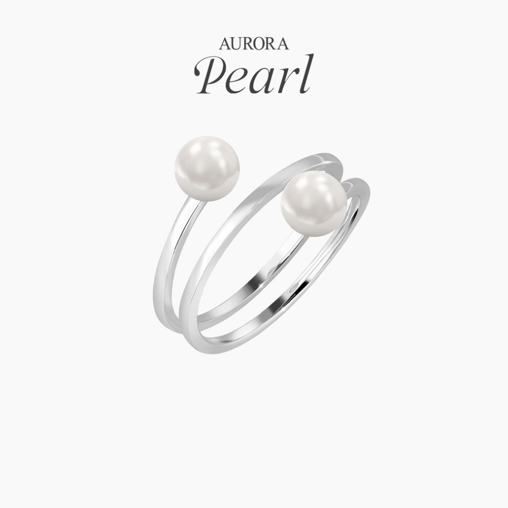 Aurora แหวนมุก Signature Pearl DRPL011