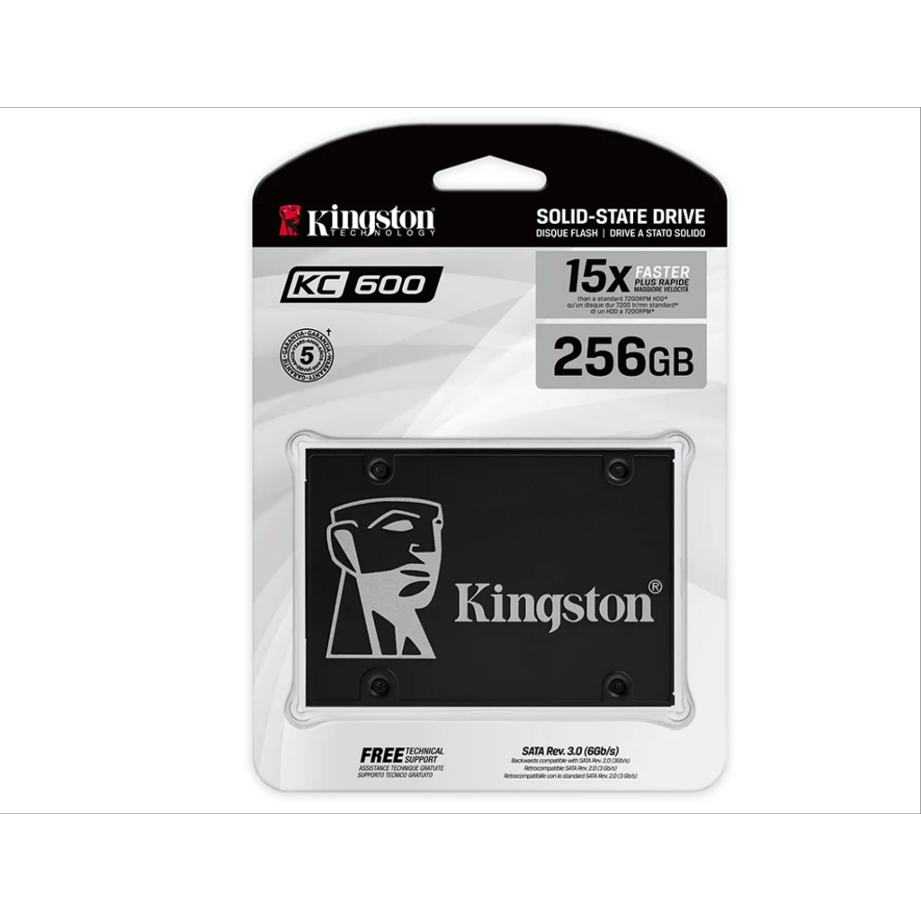 256 GB SSD SATA KINGSTON KC600 (SKC600/256G)