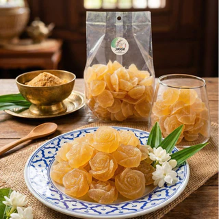 วุ้นกรอบน้ำตาลโตนดจากเพชรบุรี 400 กรัม