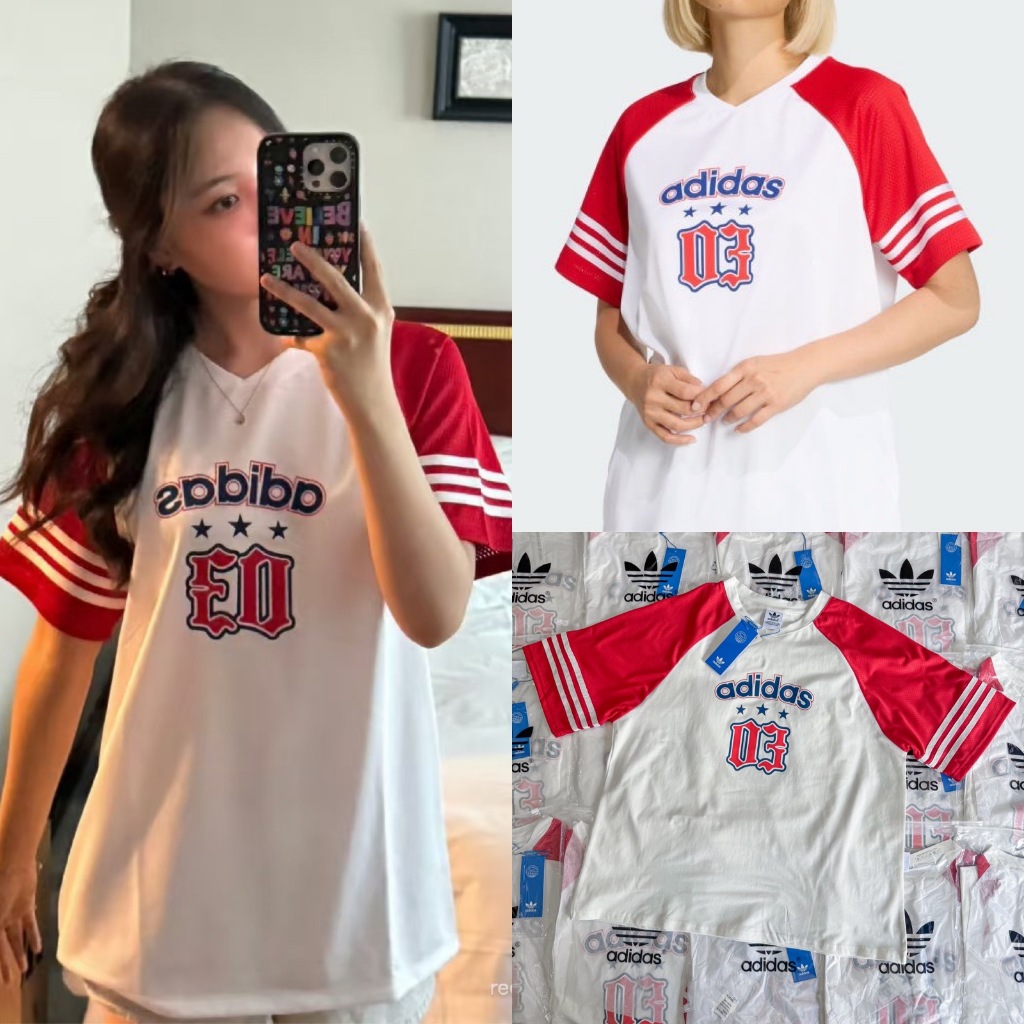 VL 5173 เสื้อโอเวอร์ไซส์ เนื้อผ้าพรีเมี่ยม เย็บตัดแต่งผ้าที่แขน ดีเทลสกรีนที่อกและ เย็บแต่งแทบที่แขน