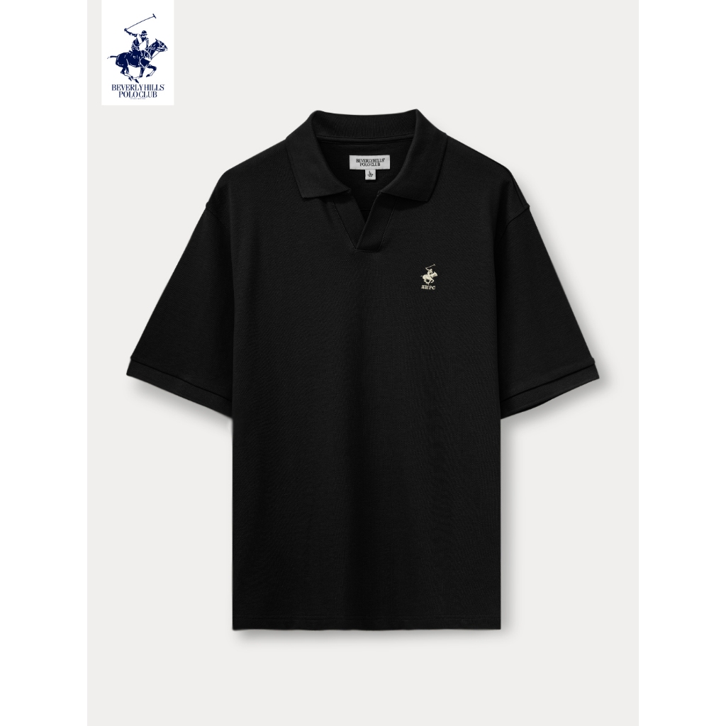 BEVERLY HILLS POLO CLUB เสื้อโปโลแขนสั้นผู้ชาย รุ่น BV2O001 (ปักม้าเล็ก)