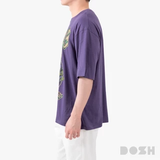 DOSH MEN'S OVERSIZED T-SHIRTS POWERPUFF GIRLS เสื้อยืดโอเวอร์ไซส์ DPGMT5012-VI (M-2XL)