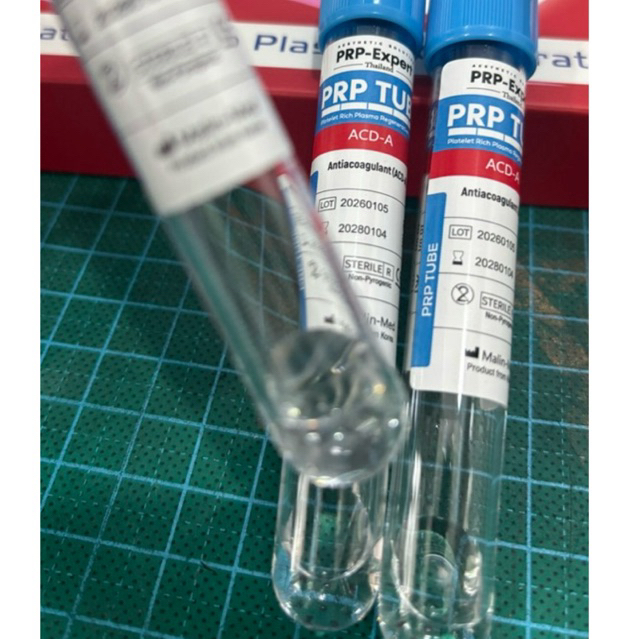 ACD-A Tube ขนาด 10ml แบบไม่มีเจลแยกชั้นเลือด