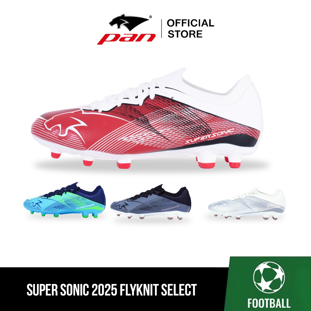 PAN รองเท้าฟุตบอล รุ่น Super Sonic 2025 FLYKNIT SELECT (รุ่นรองท็อป) | APFS5AM