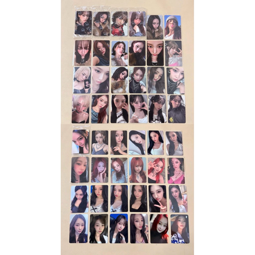 [พร้อมส่ง] การ์ด POB aespa อัลบั้ม Dirty Worker