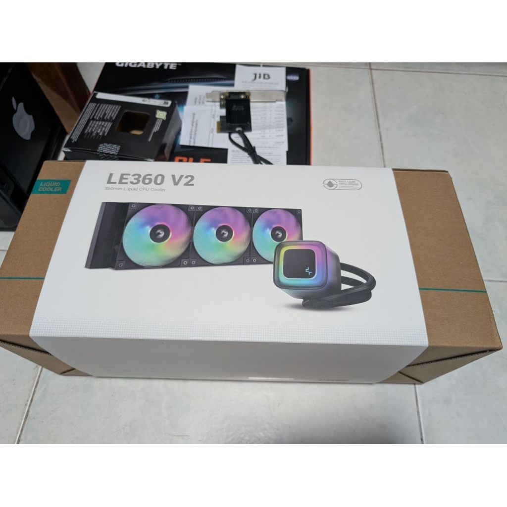 (มือสอง) CPU LIQUID COOLER DEEPCOOL LE360 V2 - BLACK  ไม่มีน็อต amd