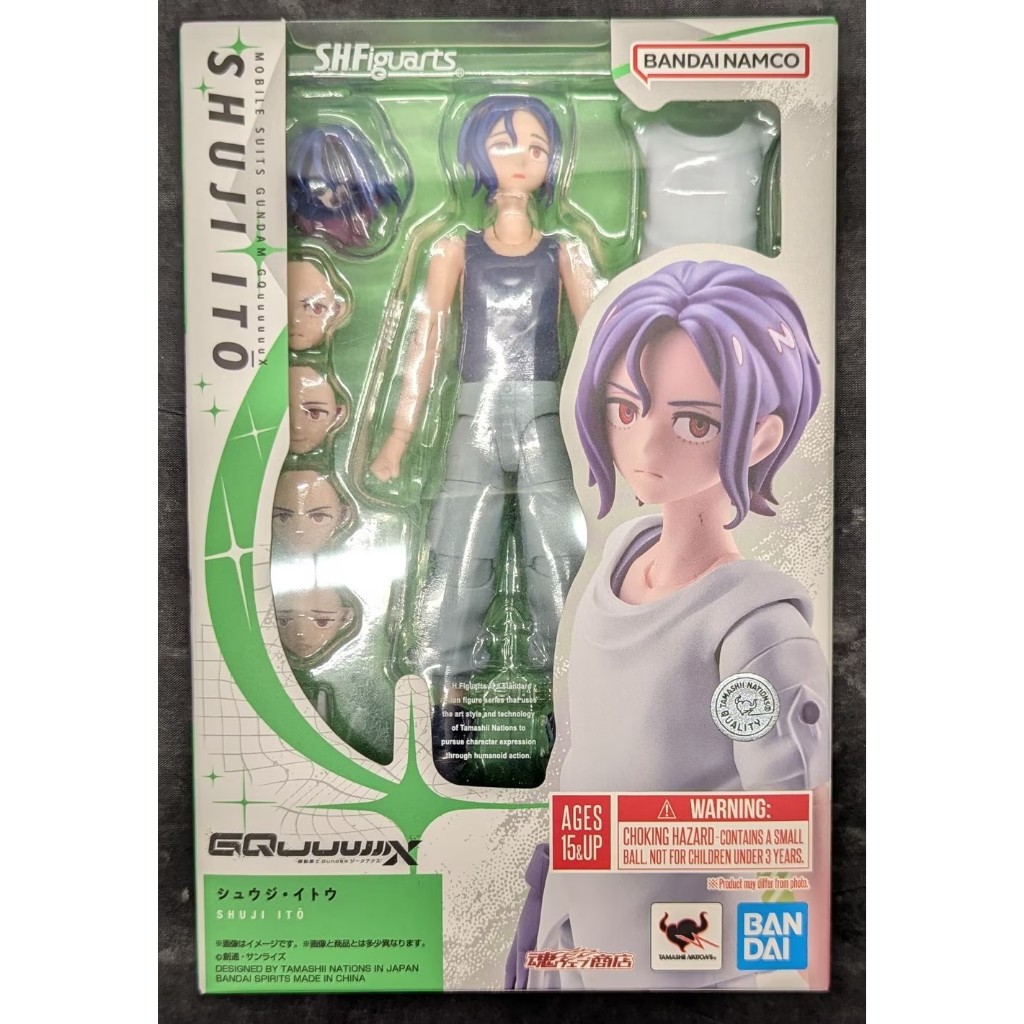 [พร้อมส่ง] Bandai S.H.Figuarts Shuji Ito GQ 4573102687852