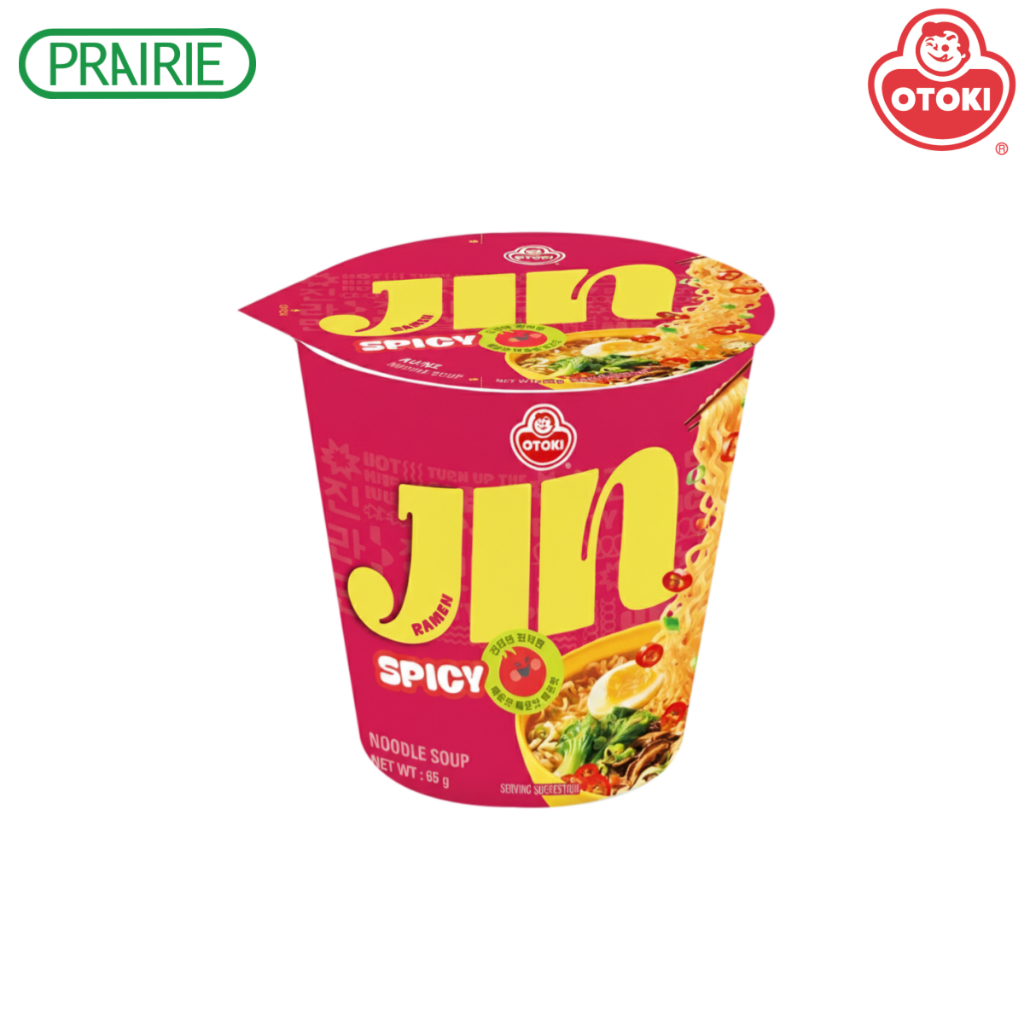 โอโตกิ จิน ราเมง สไปซี่ (คัพ) 65 กรัม I Otoki Jin Ramen Spicy 65 g.