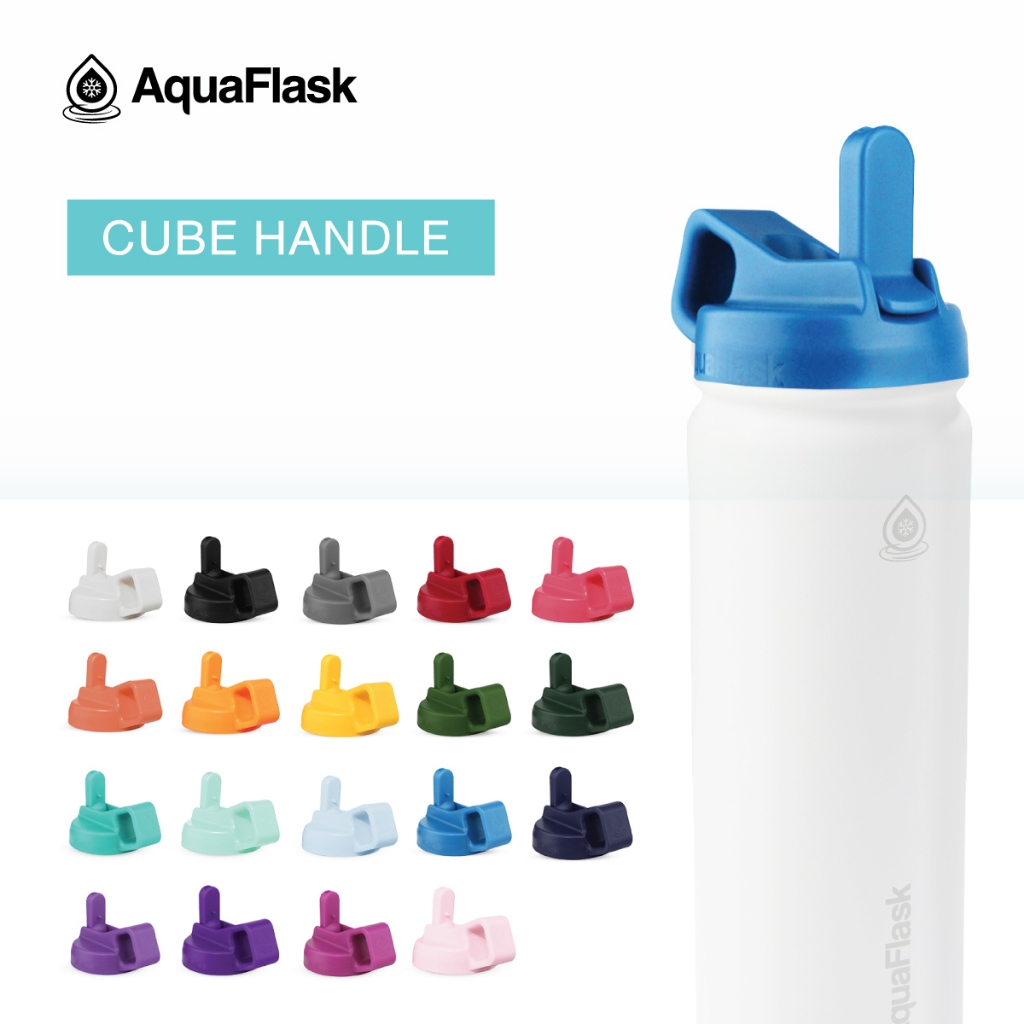 AquaFlask Cube Handle Straw Lid (14-64oz) - ฝาแบบหลอด (ขนาด 14-64 ออนซ์)