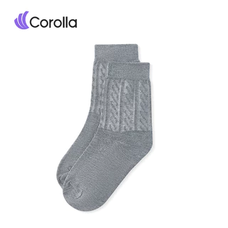 Corolla ถุงเท้าแฟชั่นสีต่างๆ ใส่สบายและระบายอากาศได้ดี หลากหลายสีให้เลือก และลดกลิ่นอับได้ดีเยี่ยม