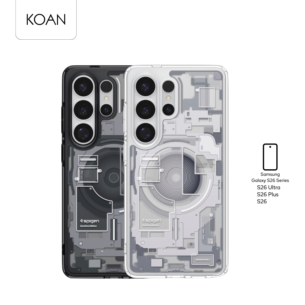 SPIGEN เคสกันกระแทก Ultra Hybrid MagFit Zero One ใช้สำหรับ Samsung Galaxy S26 Series รองรับการชาร์จแบบ Magnetic