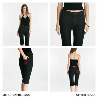 Merge Official - Merge Capri Jeans (พร้อมส่ง)