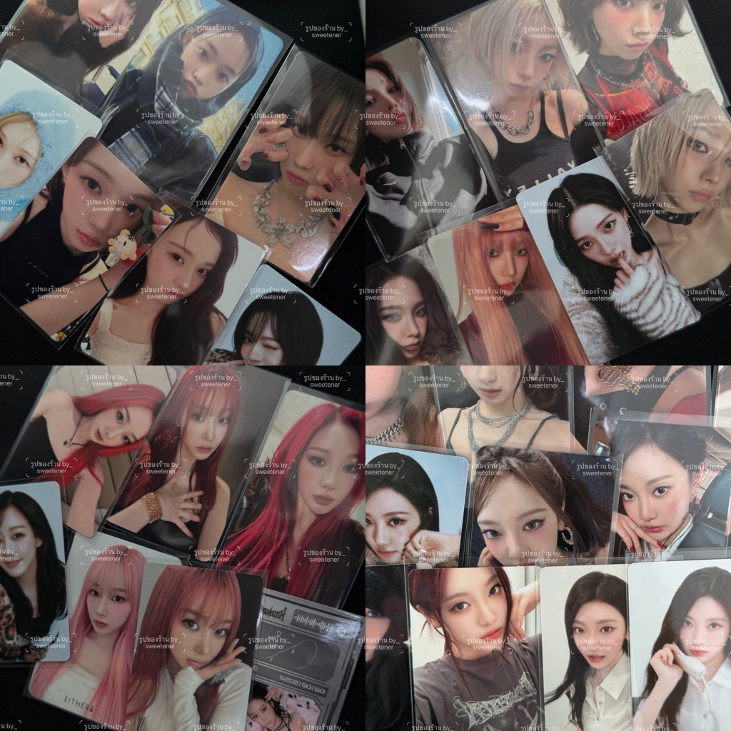 พร้อมส่ง ✅ อัลบั้ม aespa การ์ดแท้จากอัลบั้ม การ์ดPOB เทรดดิ้งการ์ด 💙🌙⭐️🦋