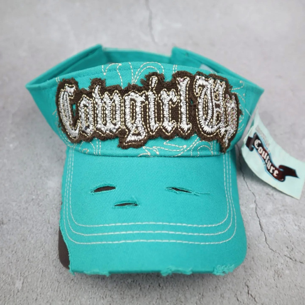 หมวกไวเซอร์แบรนด์ Cowgirls Tag Showman Couture(2013)