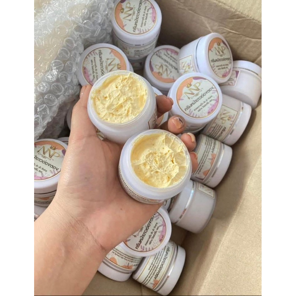 ครีมหน้าขาวอ่องตอง NNP ลดการเป็นสิว ฝ้า กระปุก 30 กรัม