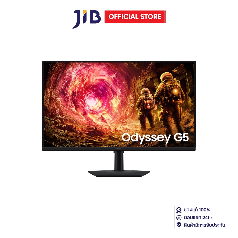 Monitor (จอมอนิเตอร์) Samsung Odyssey G5 G50F - 32 Inch IPS 2K 180Hz AMD FreeSync Nvidia G-Sync Comp
