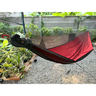 เปลมุ้ง Hump Back ผ้า 70D nylon Diamond Ripstop ขนาด 150x315 cm. เปลเดินป่า เปลบางบ่อ