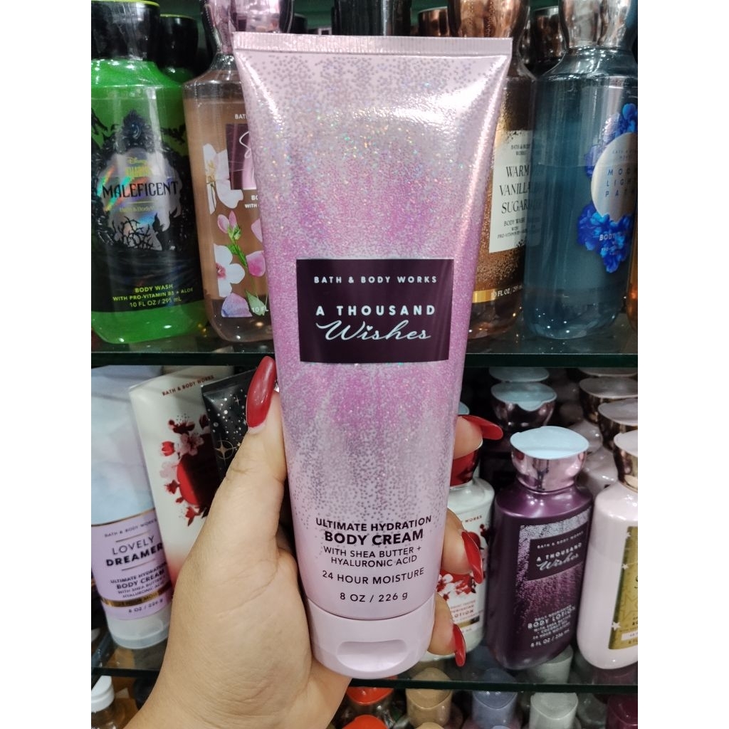 Bath & Body Works A Thousand Wishes Ultra Shea Body Cream 226ml. ของแท้