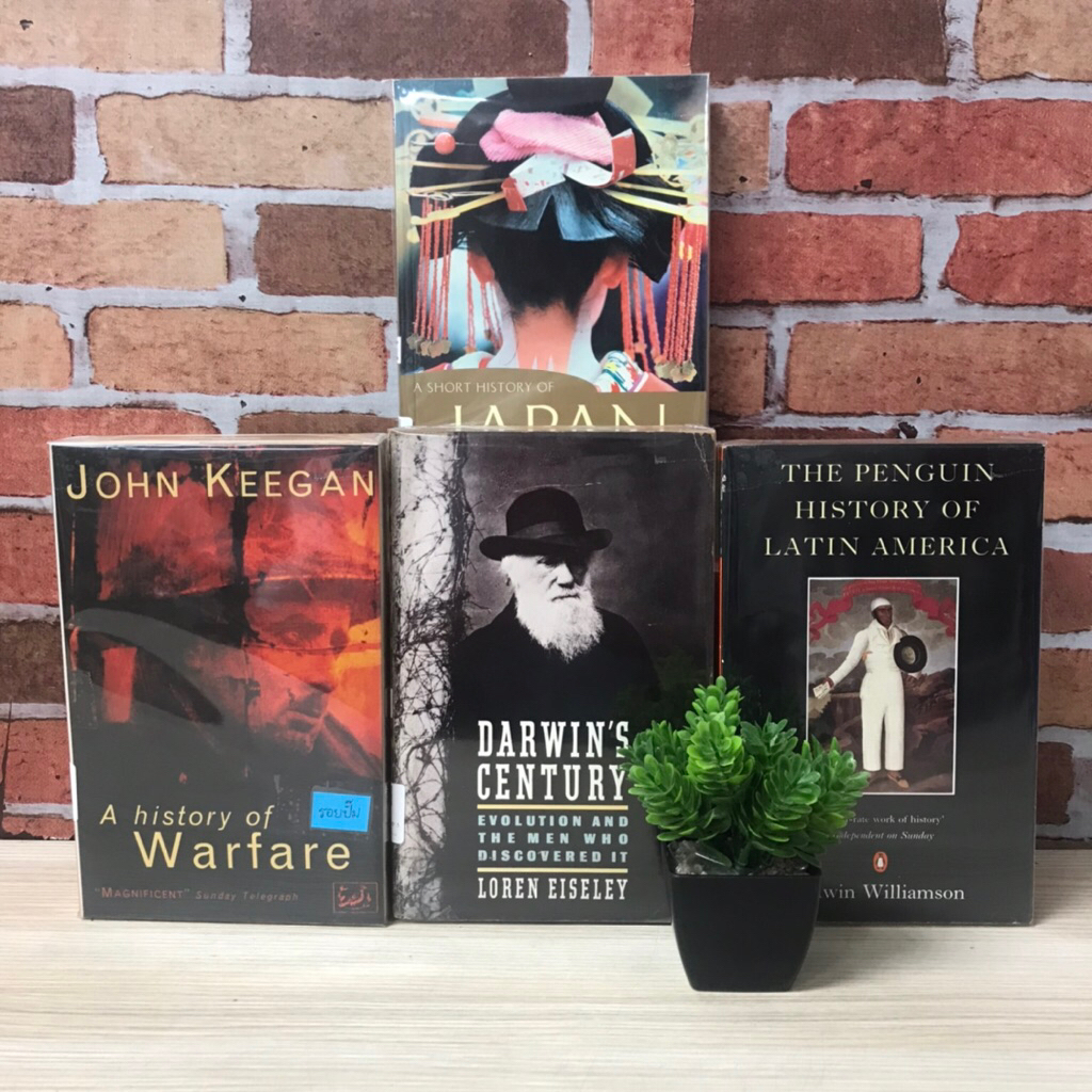 📜หนังสือภาษาอังกฤษ:Darwin’s Century V3771 A History Of Warfare V3772 The Penguin History V3773 A Short History V3774