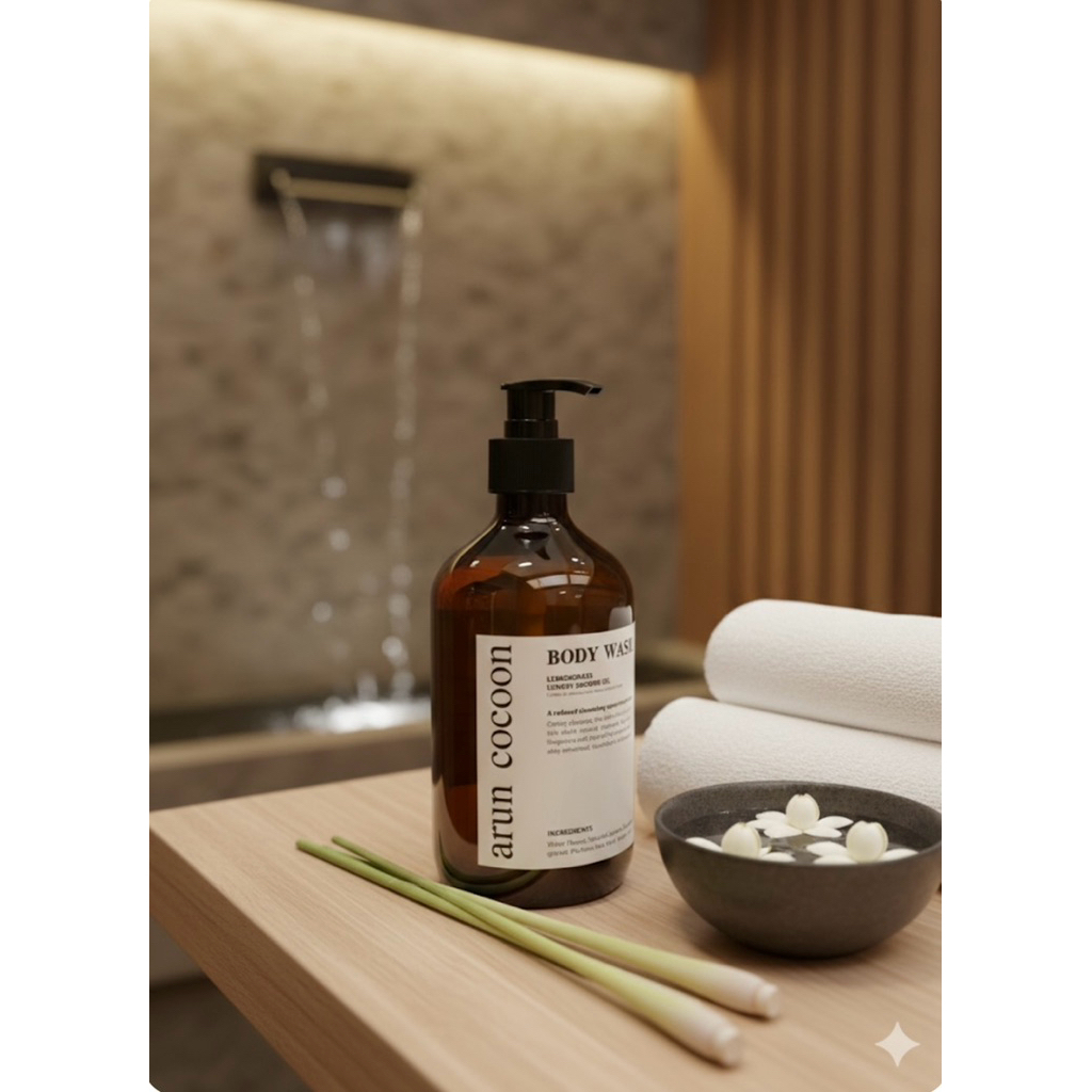 arun cocoon BODY WASH ครีมอาบน้ำ 250 ml บางหอมละมุนดุจอยู่ในสปา