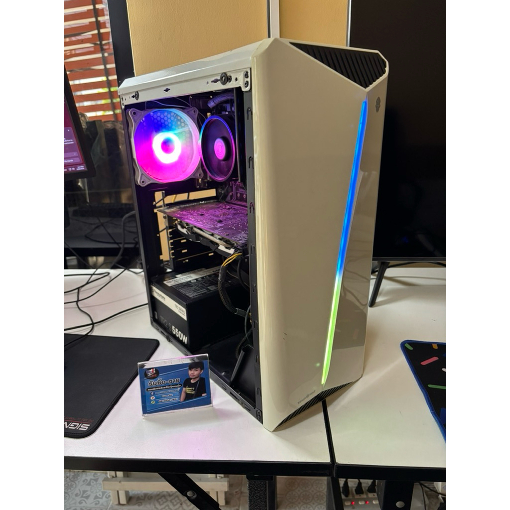 ขายคอมสเปคเล่นเกมราคาถูก RYZEN 5 5500 + RX 580 8 GB RAM 32 GB