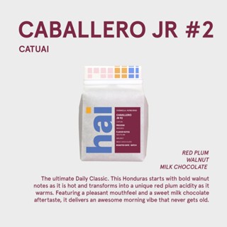 Hai single origin (กาแฟคั่วอ่อน) Caballero JR #2 Honduras Na…
