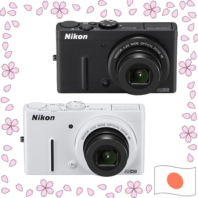 Nikon COOLPIX P310 กล้องดิจิตอล 16.1MP เลนส์มุมกว้าง f/1.8 สีดำ / สีขาว มือสอง【ส่งตรงจากญี่ปุ่น】
