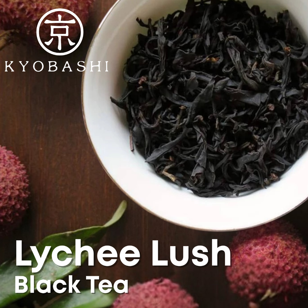 KYOBASHI - Lychee Lush ชาดำลิ้นจี่ Black Tea