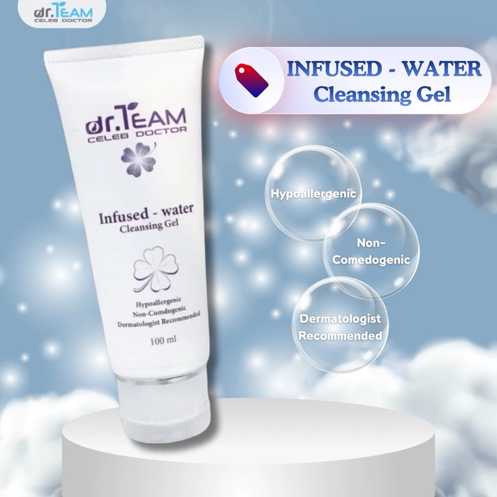 100 ML Infused - water เจลล้างหน้าแบบใส หมอทีม DR.Team