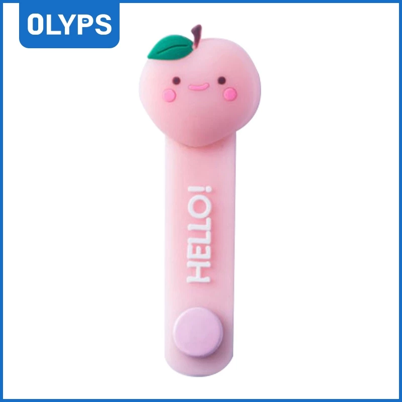 OLYPS ที่รัดสาย ซิลิโคน น่ารัก จัดระเบียบหูฟัง-สายชาร์จ thumbnail 3