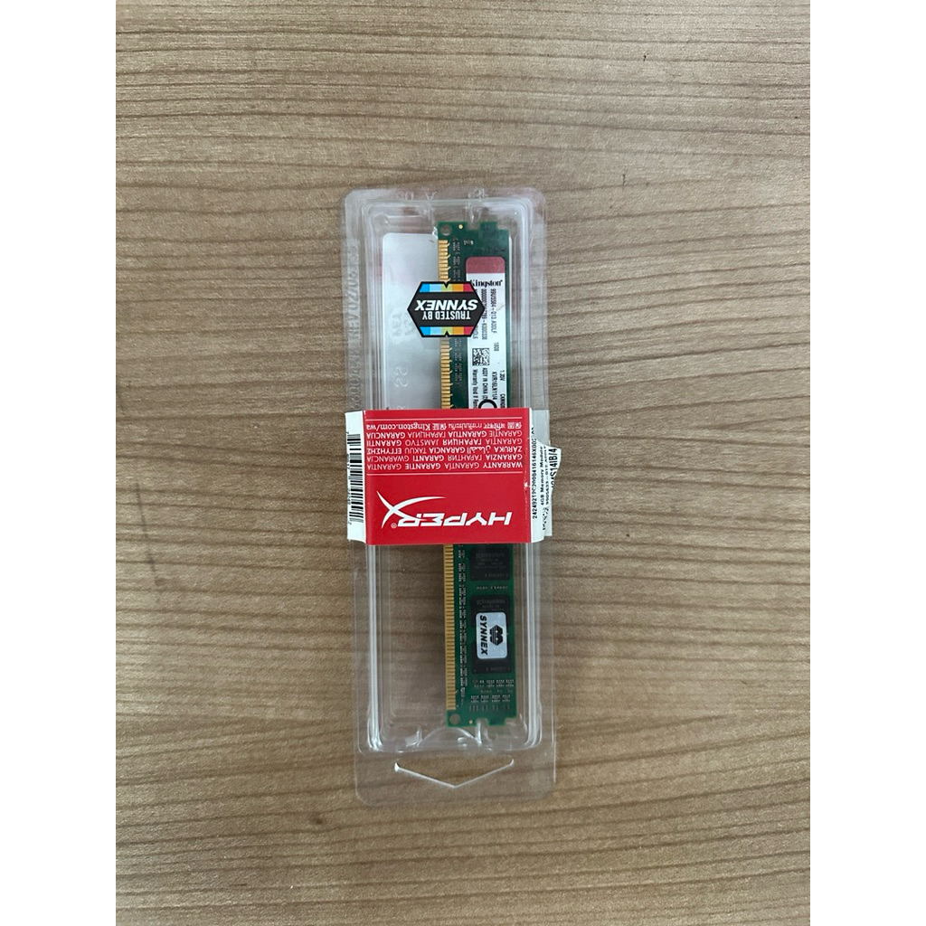 RAM PC มือสอง มีกล่อง ประกันศูนย์ Kingston รุ่น HyperX ขนาด 4GB / RAM DDR3L(1600) 4GB KINGSTON VALUE RAM (KVR16LN11/4WP)