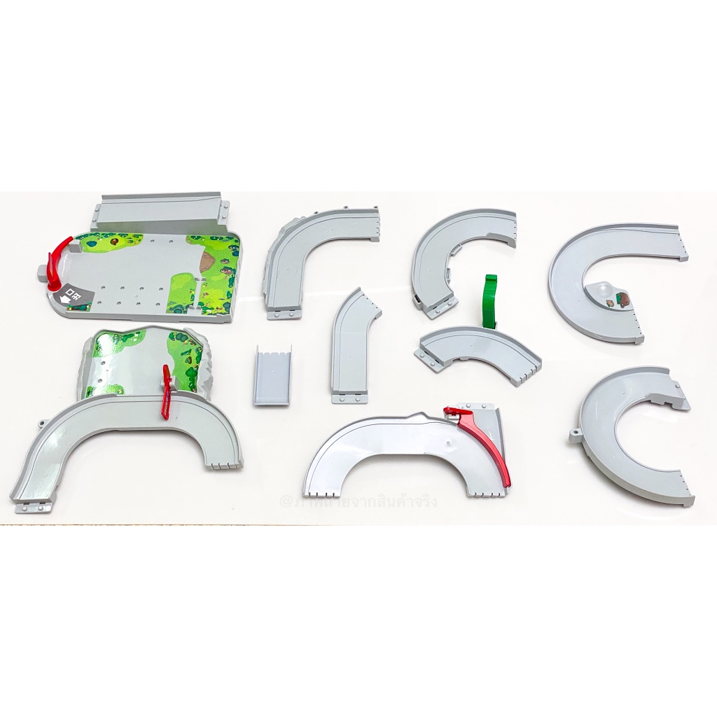 รางรถเหล็กTomicaชุด Tomica Double Action Tomica Building💥อะไหล่รางรถเหล็ก💥