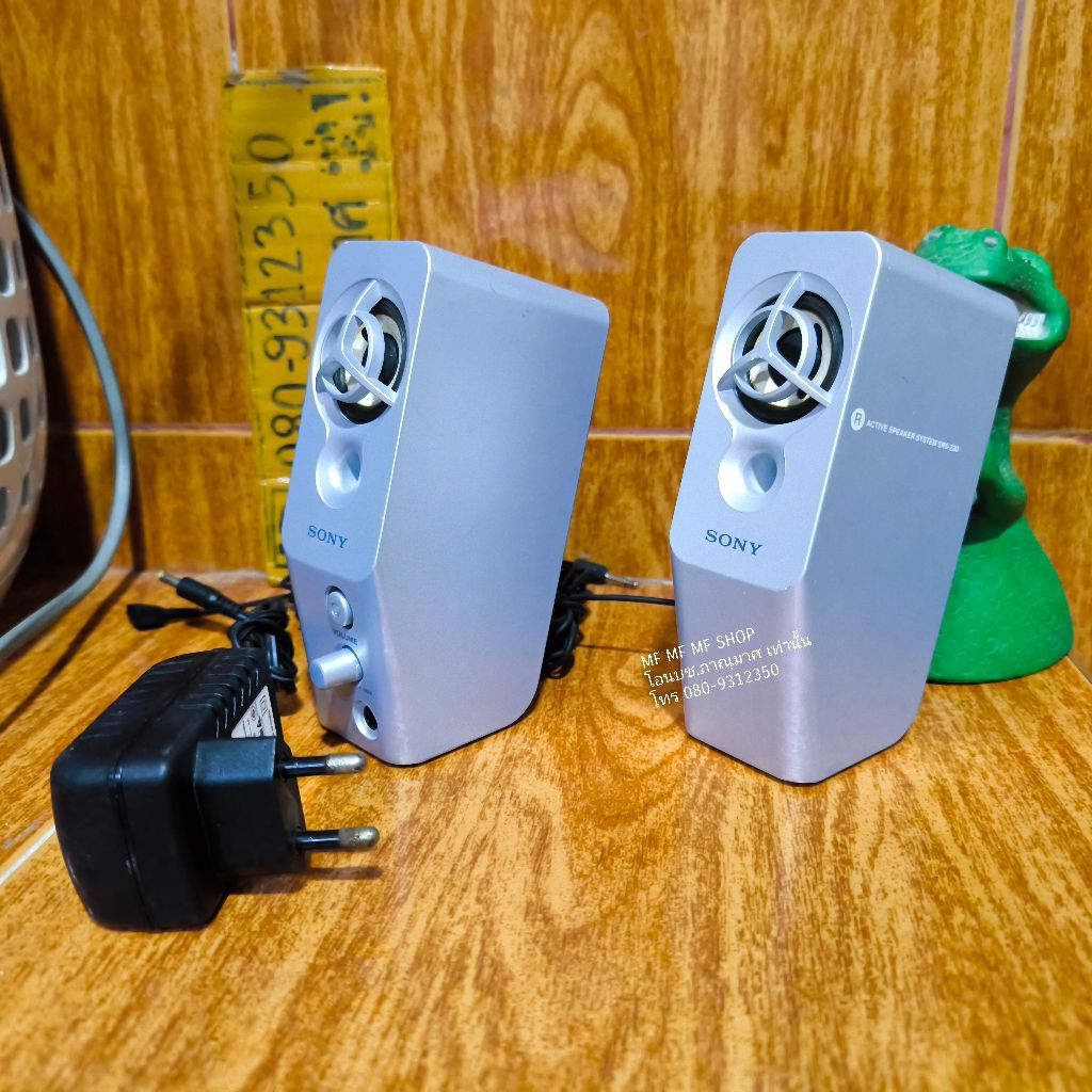 ลำโพงมีขยายในตัว มือสองSONY SRS Z30
ลำโพงดังดีปกติ เร่งลดเสียงได้

ใช้งานต่อกับคอมและโทรศัพท์ได้

อุ