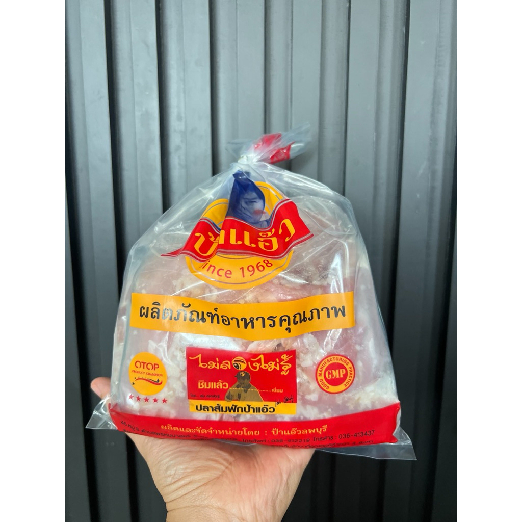 ปลาส้มปลาจีนป้าแอ๊ว สูตรต้นตำหรับลพบุรี