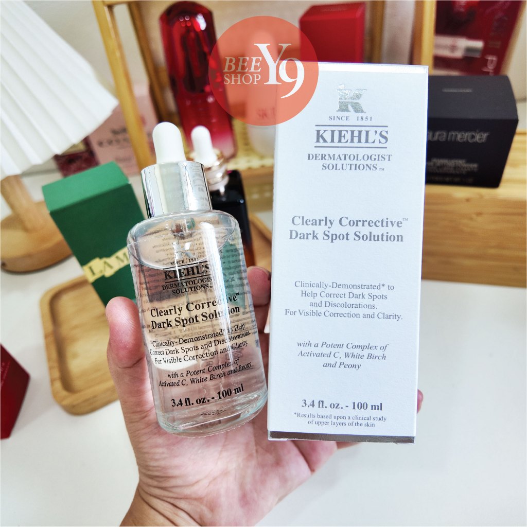 Kiehl's Clearly Corrective Dark Spot Solution 100 ml. กระ ฝ้า จุดด่างดำ รอยแดงจากสิว