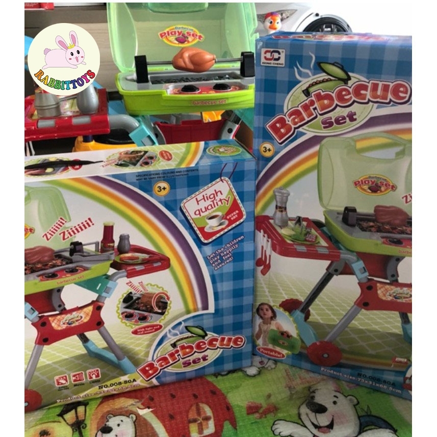 Rabbittoys ของเล่น ของเล่นจำลองเด็ก BBQ