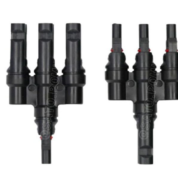 MC4 Y Connector เข้า  3  ออก  1