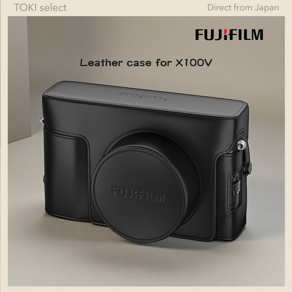 Fujifilm LC-X100V Leather Case for X100V Camera | Black