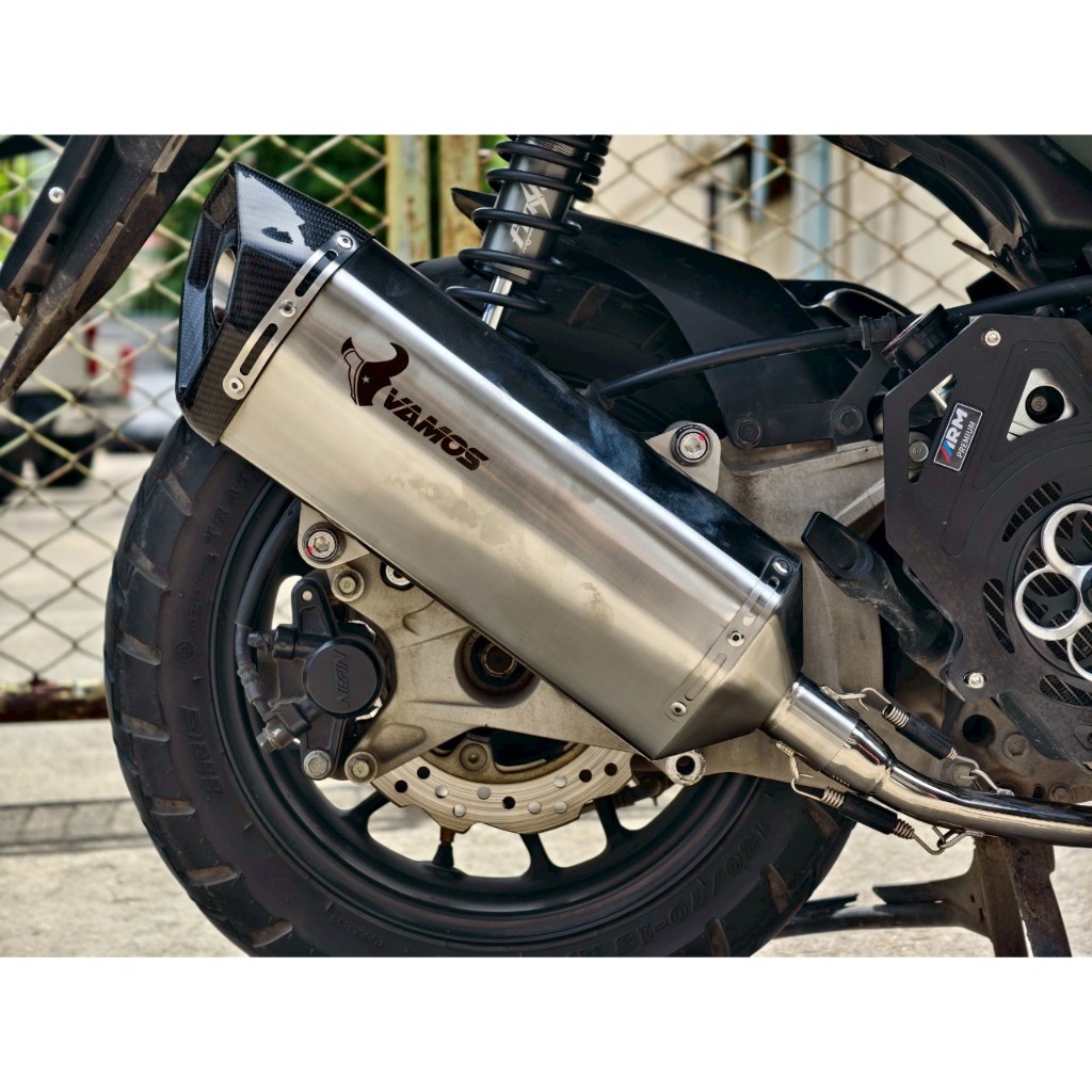 ท่อ Vamos พร้อมคอ ADV160 มี มอก. ท่อแต่ง ตรงรุ่น ADV 160