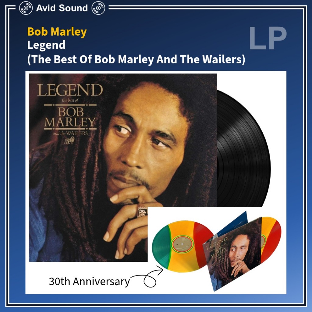 [แผ่นเสียง Vinyl LP] Bob Marley - Legend - The Best Of Bob Marley And The Wailers [ใหม่และซีล SS]
