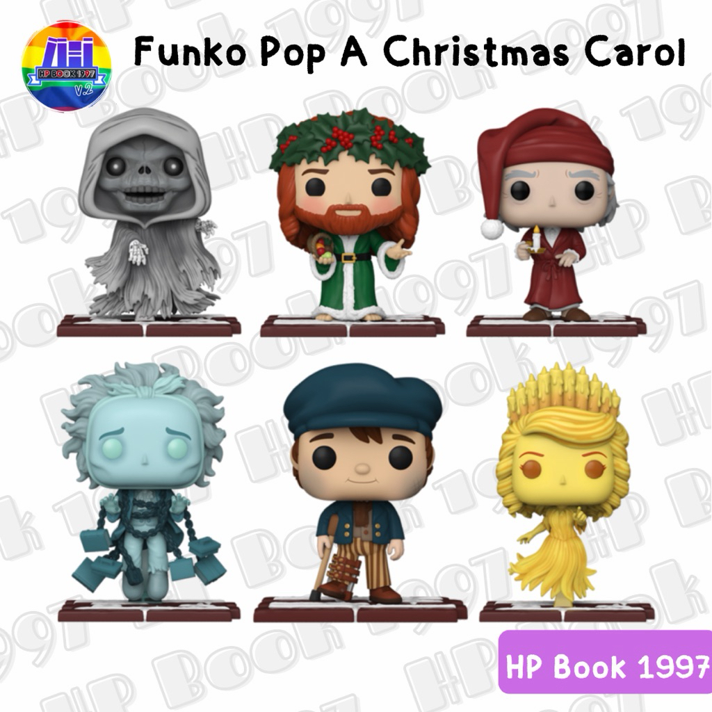 Funko Pop Christmas Carol (Glow) #38 #39 #40 #41 #42 #43 (ลิขสิทธิ์แท้) อาถรรพ์วันคริสมาสต์ ฟิกเกอร์ ตุ๊กตา ของสะสม