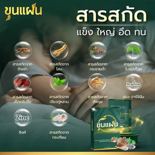 ขุนแผน ผลิตภัณฑ์อาหารเสริมชาย 8 แคปซูล/กล่อง