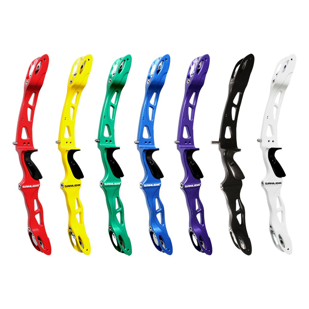 25 Inch ILF Recurve Bow Riser – AM60 Aluminum Alloy, Lightweight 989.1g, Multiple Color Options