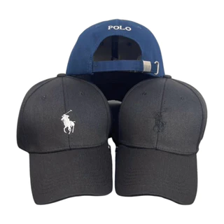 ลายใหม่ล่าสุด หมวกแก๊ป แฟชั่น งานปัก polo ผ้าฝ้ายสวมใส่สบาย ปีกหมวกโค้ง ใส่กันแดด ใส่ได้ทั้งหญิงและชาย