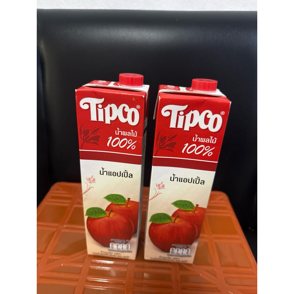 น้ำผลไม้แอปเปิ้ล Tipco 1L(ขายชุดละ2กล่อง)(สั่งได้ครั้งละไม่เกิน3ชุด)