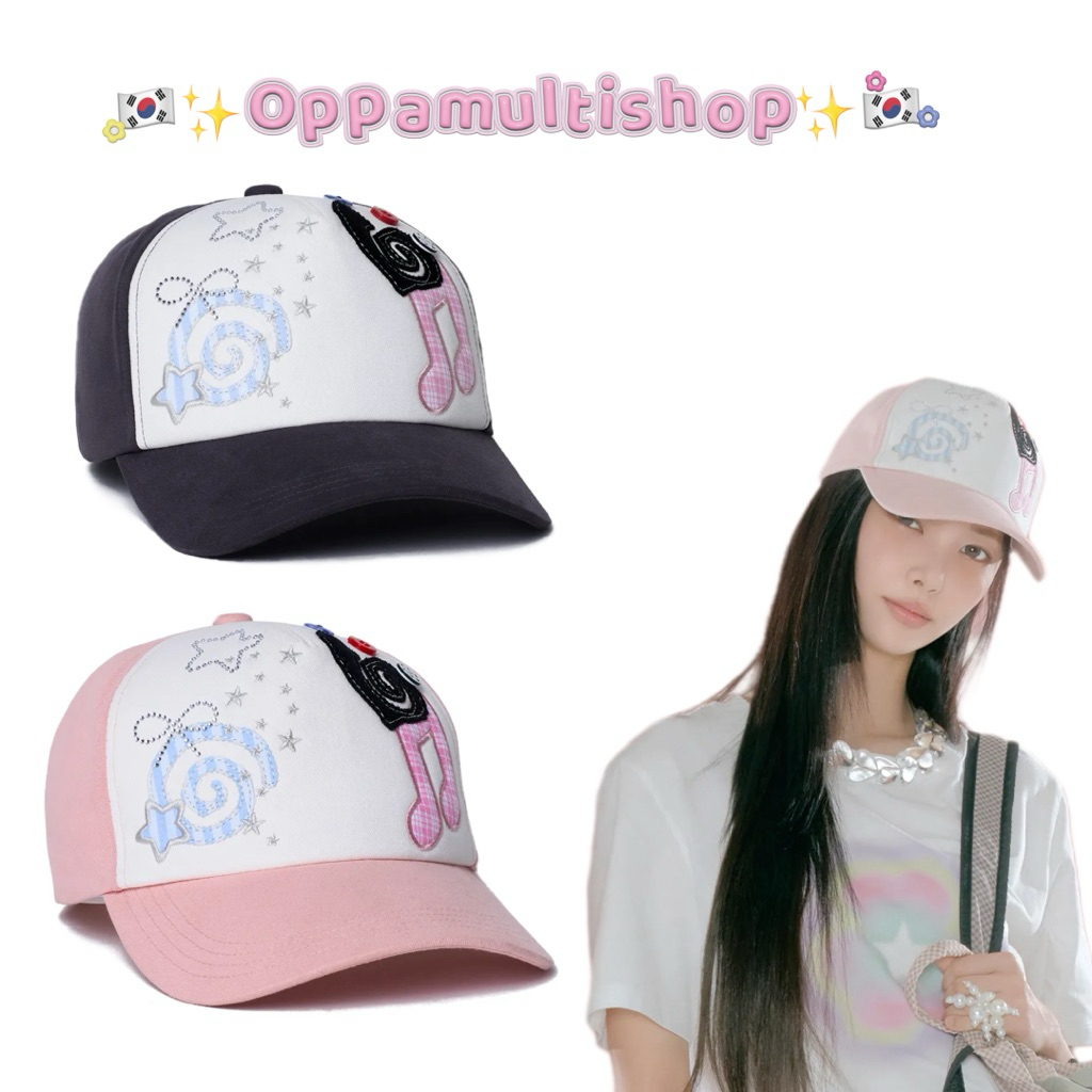 🇰🇷✨ [× ILLIT] PATCHWORK CAP  ✨🇰🇷